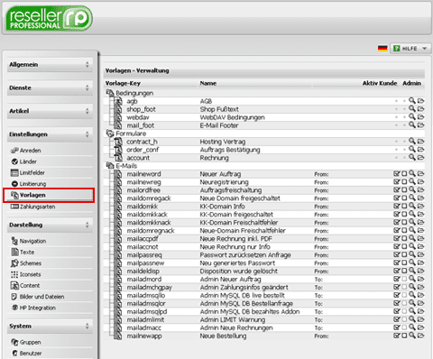 Screenshot der Seite 