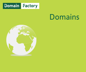 Domains bei domainFACTORY