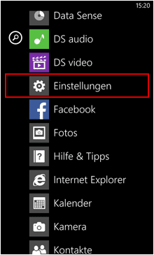 Einstellungen