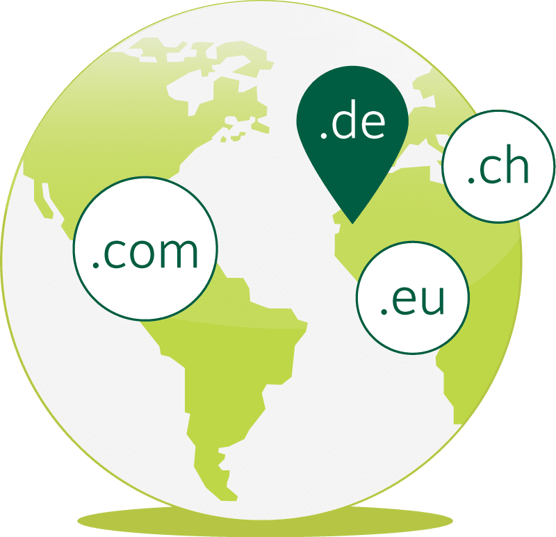 .deDomain Registrieren Sie Ihre Wunschdomain