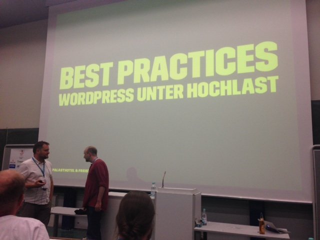 WordCamp: WP-Hochlastsysteme