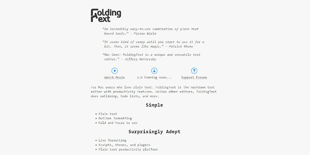 Abbildung - Folding Text