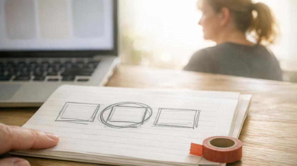 Titelmotiv des Blogartikels zum Thema: Website erstellen: Baukasten, WordPress oder Agentur?